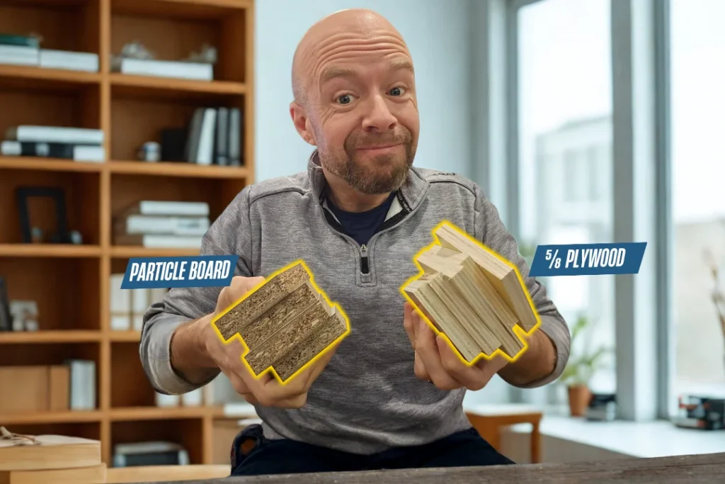 Plywood vs Particle Board