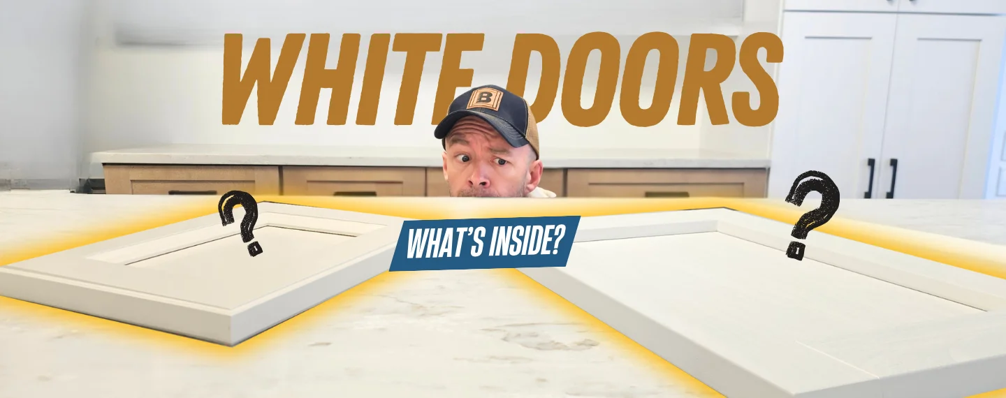 Thermofoil vs. Painted Cabinet Doors: What’s the Real Difference?