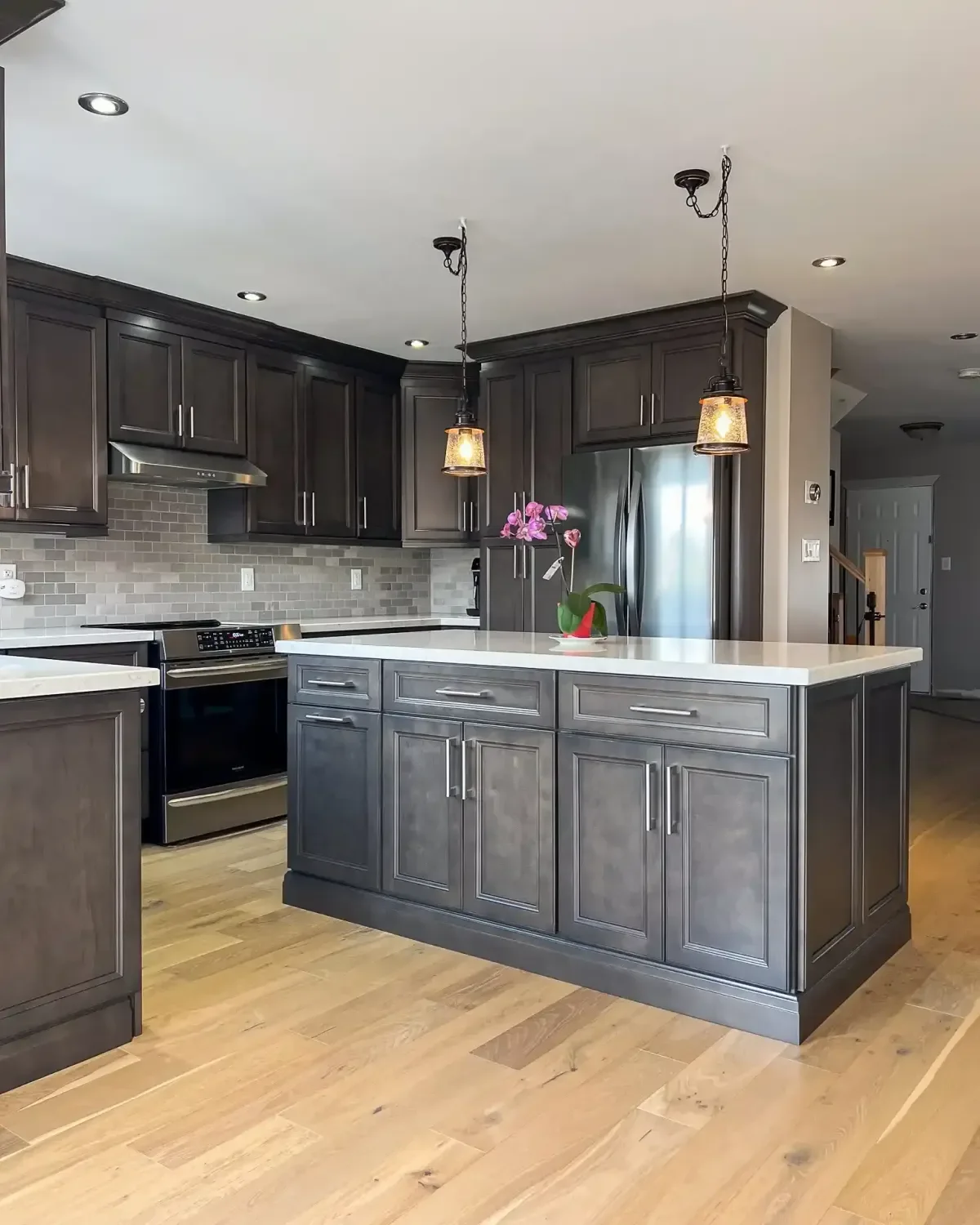 Blueprint Cabinets — hardwood kitchen