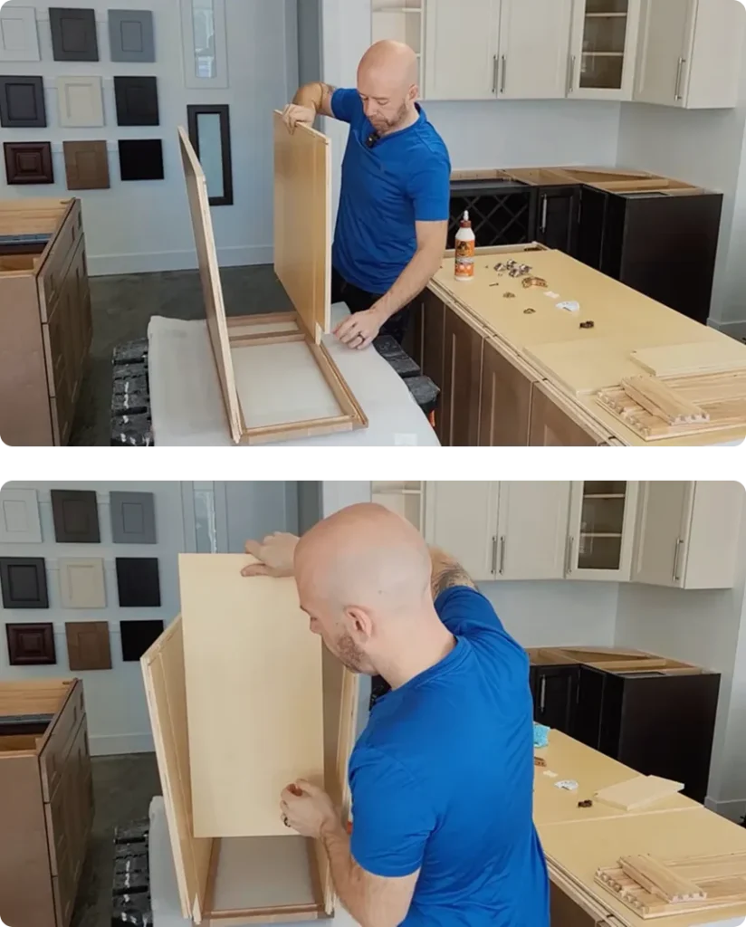 How Patrick Renovated His Own 30-Year-Old Fredericton Kitchen - With His Own Cabinets