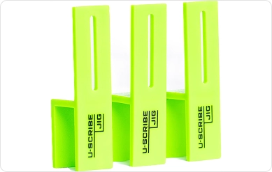 U-Scribe Set of 3 Woodwork & Carpentry Jigs