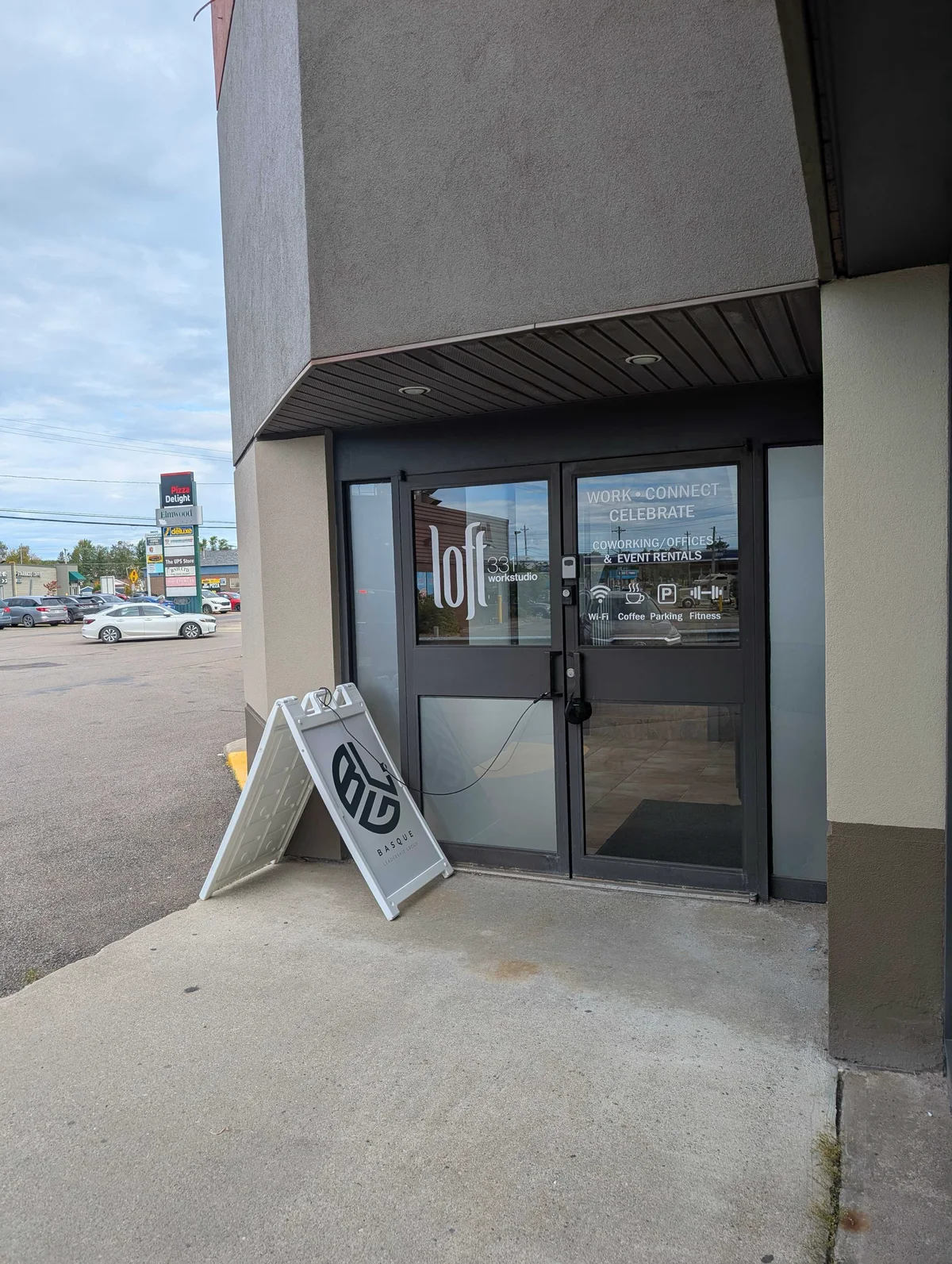 BluePrint Cabinets Moncton showroom entrance at Suite 200-15, 331 Elmwood Drive
