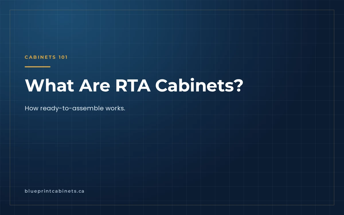 What Are RTA Cabinets? How Ready-to-Assemble Works